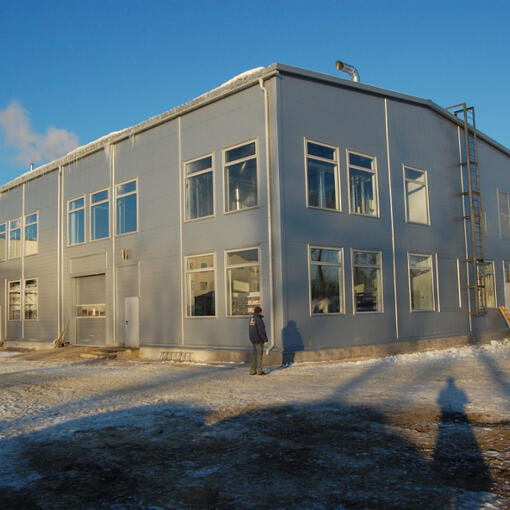 Учебный центр: вид сбоку