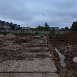 Монтаж фундамента