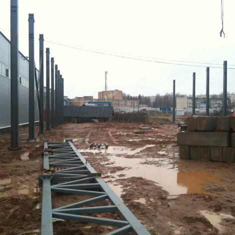 Монтаж металлоконструкций