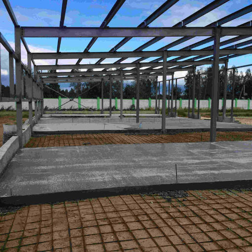 Монтаж металлоконструкций гаража