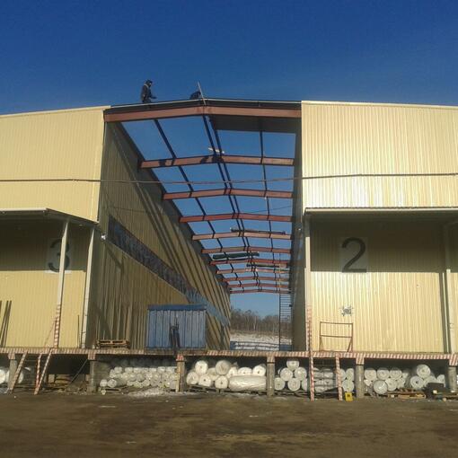 Закрывается крыша пролета 