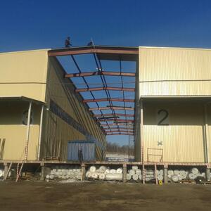 Закрывается крыша пролета 