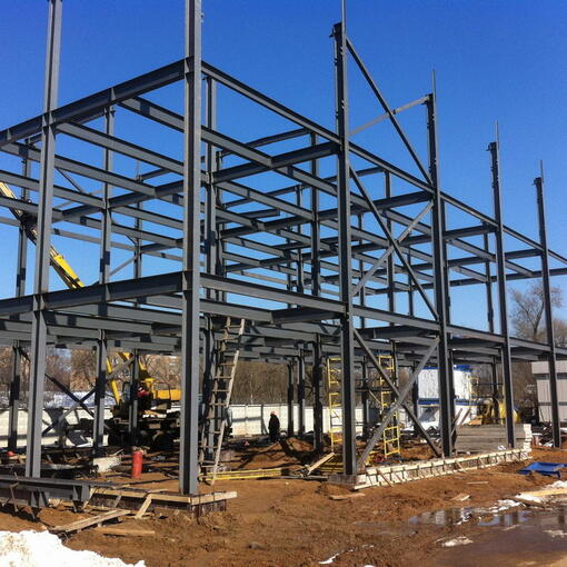 Монтаж металлоконструкций